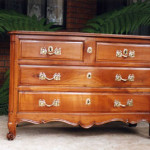 An 18th Century Provincial Commode after restoration