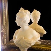 Antique Marble Bust of Diana