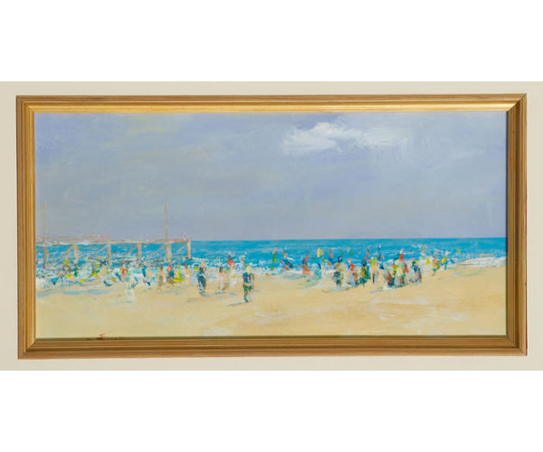Donal Fraser – Beach scene 650X500