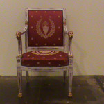 Empire style Armchair (reproduction) front