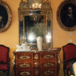 Louis XV Marquetry Bombe Commode after
