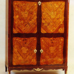 Louis XV floral Marquetry Secretaire after