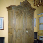 Oak Armoire, normandy after