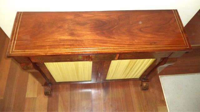 cabinet top restoration after