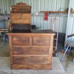 credenza in the workashop